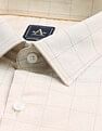 Arrow Windowpane Checked Pure Cotton Shirt