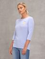 U.S. Polo Assn. Women Boat Neck Solid Knit T-Shirt