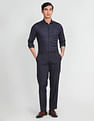 Arrow Manhattan Slim Fit Dobby Formal Shirt