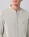U.S. Polo Assn. Denim Co. Vertical Striped Pure Cotton Shirt