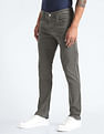 Flying Machine Slash Slim Tapered Fit Clean Look Jeans