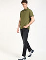 Tommy Hilfiger Solid Regular-Fit Cotton Polo Shirt