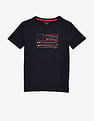 Tommy Hilfiger Kids Boys Graphic Regular Fit Cotton T-Shirt