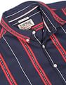Flying Machine Vertical Stripe Twill Shirt
