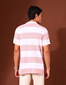 U.S. Polo Assn. Horizontal Striped Working Holiday Polo Shirt