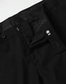 Arrow Solid Slim Fit Formal Trousers