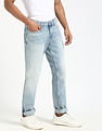 Tommy Hilfiger Mid-Wash Regular-Fit Mid-Rise Jeans