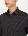 Calvin Klein Jeans Striped Slim-Fit Cotton Shirt
