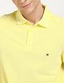 Tommy Hilfiger Solid Regular-Fit Cotton Polo Shirt