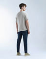 Flying Machine Stone Washed Mankle Relaxed Tapered Fit Jeans
