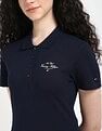 Tommy Hilfiger Solid Slim-Fit Cotton Polo T-Shirt