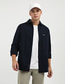 Tommy Hilfiger Solid Cotton Flannel Shirt
