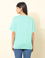 U.S. Polo Assn. Women Boyfriend Fit Brand Printed T-Shirt
