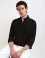 Calvin Klein Pique Jersey Long Sleeve Shirt