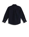 Tommy Hilfiger Kids Boys Logo Regular-Fit Cotton Shirt