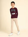U.S. Polo Assn. Kids Boys Pure Cotton Regular T-shirt