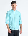Flying Machine Vertical Stripe Pure Cotton Shirt