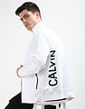 Calvin Klein Track Jacket Zip Through Sweatshirt