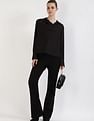 Calvin Klein Jeans Regular-Fit Polyester Spread Collar Top