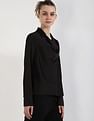 Calvin Klein Jeans Regular-Fit Polyester Spread Collar Top
