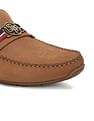 U.S. Polo Assn. Round Toe Textured Hermes 3.0 Loafers