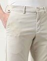 Arrow Sport Textured Slim Fit Trousers