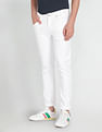 U.S. Polo Assn. Denim Co. Brandon Slim Tapered White Jeans