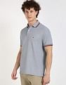 Tommy Hilfiger Solid Regular-Fit Cotton Polo Shirt