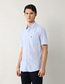 Arrow Sport Vertical Striped Pure Cotton Shirt
