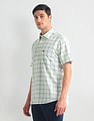 Arrow Sports Tartan Check Slim Fit Shirt