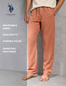 U.S. Polo Assn. Relaxed Fit Cotton Linen OELP8 Lounge Pants - Pack Of 1