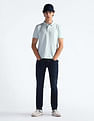 Flying Machine Mid Rise Slash Slim Tapered Fit Jeans