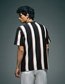 Flying Machine Vertical Striped Digitopia T-Shirt