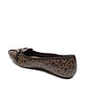 U.S. Polo Assn. Women Panelled All Over Monogram Ballerinas