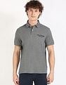 Tommy Hilfiger Printed Regular-Fit Cotton Polo Shirt