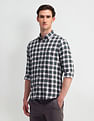 Arrow Sport Gingham Checks Cotton Shirt