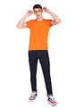 Flying Machine Crew Neck Solid T-Shirt