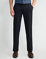 Arrow Mid Rise Dobby Trousers