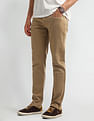 U.S. Polo Assn. Denim Co. Brandon Slim Fit Brown Jeans