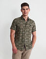 U.S. Polo Assn. Denim Co. Floral Print Slim Fit Shirt