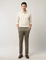 Arrow Regular Fit Twill Trousers