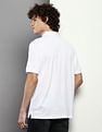 Calvin Klein Zipper Placket Solid Pique Polo Shirt