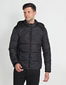 U.S. Polo Assn. Denim Co. Hooded Camouflage Puffer Jacket