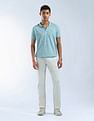 Flying Machine Floral Printed Essentials Polo Shirt