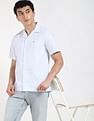 Tommy Hilfiger Solid Regular-Fit Cotton Shirt