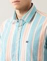 Arrow Sport Vertical Striped Tailored Fit Shirt