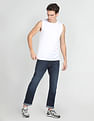 Flying Machine F-Jango Straight Fit Whiskered Jeans