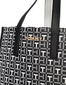 Tommy Hilfiger Square Monogram Jocelyn Shopper Bag