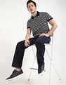 Tommy Hilfiger Striped Slim-Fit Cotton Polo Shirt