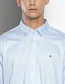 Tommy Hilfiger Cutaway Collar Solid Shirt
